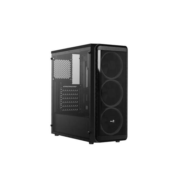 Imagem de Gabinete Gamer Aerocool Window SI-5200 Mid Tower 3 Fans RGB USB 3.0 Acrílico - Preto