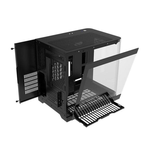 Imagem de Gabinete Gamer Aigo Darkflash Arc1 Mini, Mid-Tower, Lateral de Vidro, Preto, ARC1-MINI-BLACK