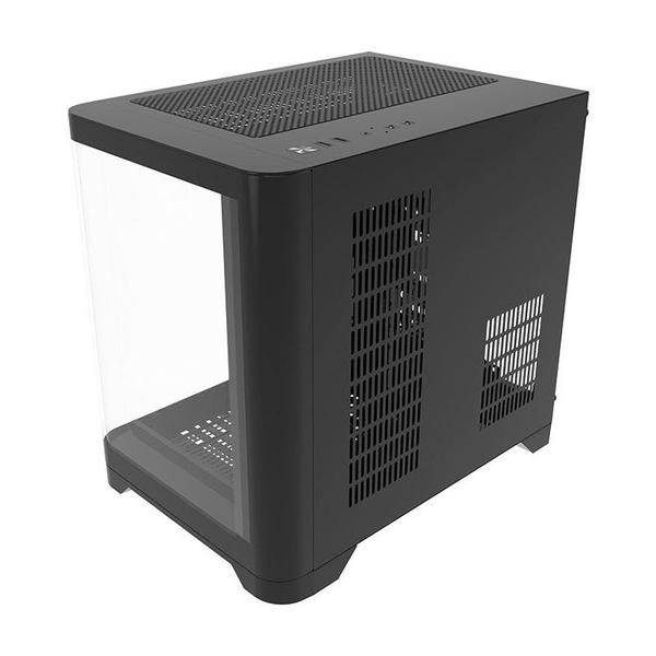 Imagem de Gabinete Gamer Aigo Darkflash Arc1 Mini, Mid-Tower, Lateral de Vidro, Preto, ARC1-MINI-BLACK