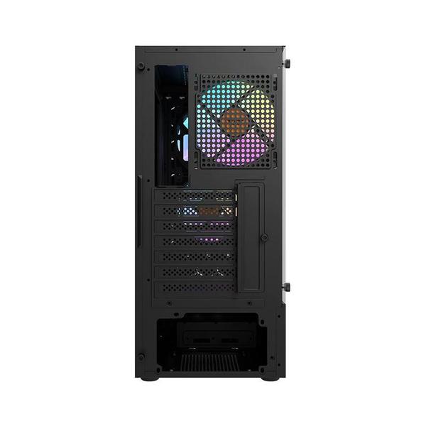 Imagem de Gabinete Gamer Aigo DarkFlash DK300, Mid-Tower, Lateral de Vidro, Com 4 Fans, Preto, DK300-BK