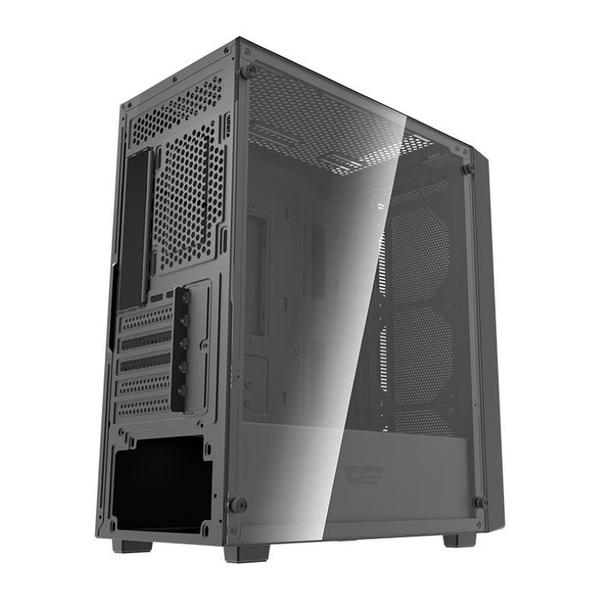 Imagem de Gabinete Gamer Aigo Darkflash DK353 Mini, Mid-Tower, Lateral de Vidro, Preto, DK353MINI-BK