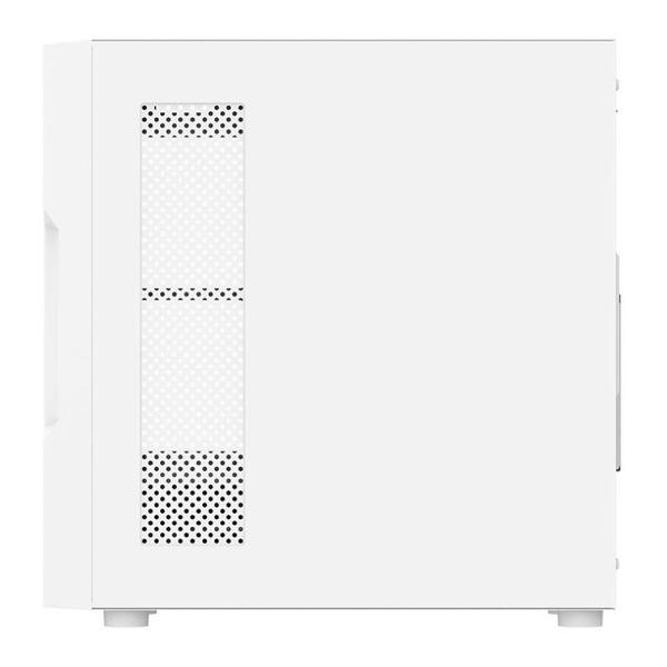 Imagem de Gabinete Gamer Aigo Darkflash DK431 Mesh, RGB, Mid-Tower, Lateral De Vidro, Com 4 Fans, Branco, DK431MESH-WH