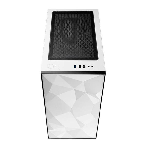 Imagem de Gabinete Gamer Aigo DarkFlash DLM 21 Branco Lateral Vidro