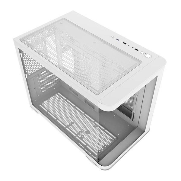 Imagem de Gabinete Gamer Aigo DarkFlash DPW90M, Mini-Tower, Lateral de Vidro, Branco, DPW90M-WH