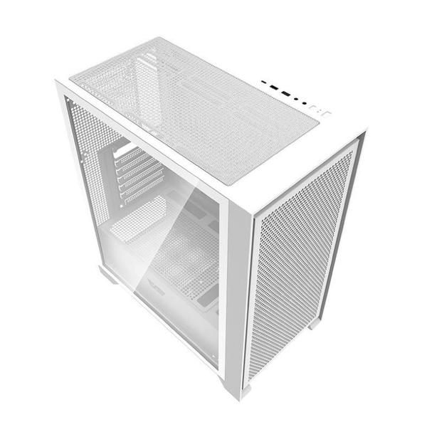 Imagem de Gabinete Gamer Aigo Darkflash DRX70 Mesh, Mid-Tower, Lateral de Vidro, Branco, DRX70MESH-WH