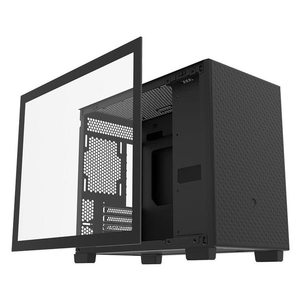 Imagem de Gabinete Gamer Aigo Darkflash DS200, Mid-Tower, Lateral de Vidro, Com 3 Fans, Preto, DS200-BK