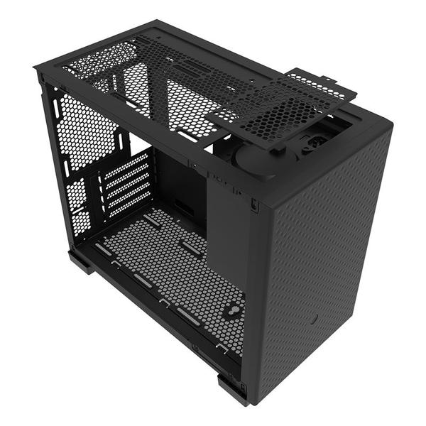 Imagem de Gabinete Gamer Aigo Darkflash DS200, Mid-Tower, Lateral de Vidro, Com 3 Fans, Preto, DS200-BK