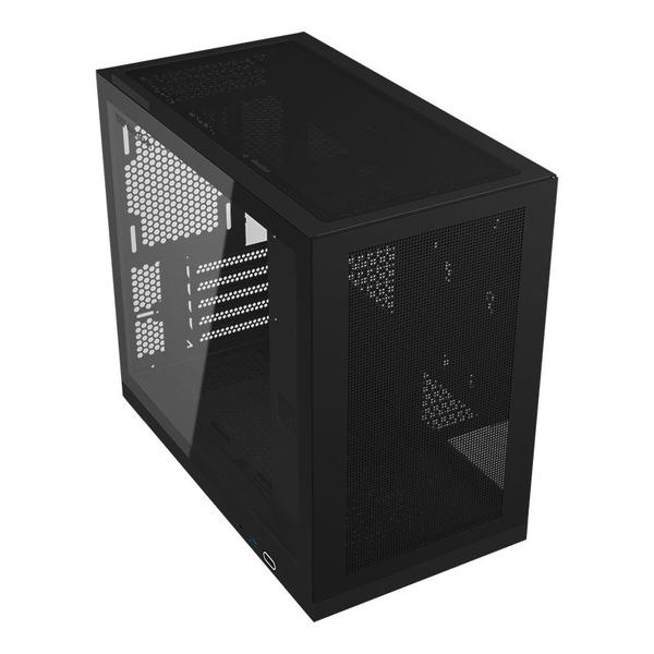 Imagem de Gabinete Gamer Aigo Darkflash DS210, Mid-Tower, Lateral de Vidro, Preto, DS210-BLACK