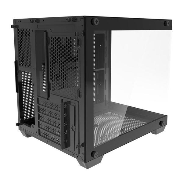 Imagem de Gabinete Gamer Aigo Darkflash Durin D275M, Mid-Tower, Lateral de Vidro, Preto, DURIN-D275M-BK