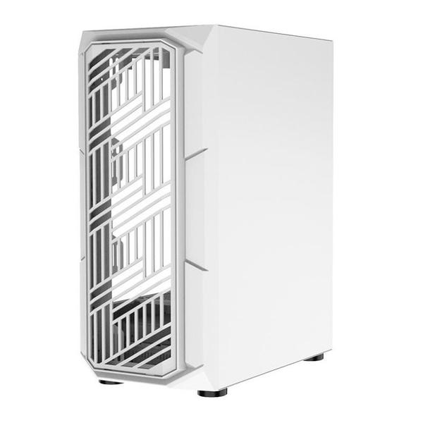 Imagem de Gabinete Gamer Alseye Castle, Mid-Tower, Lateral de Vidro, Branco, CASTLE-WH