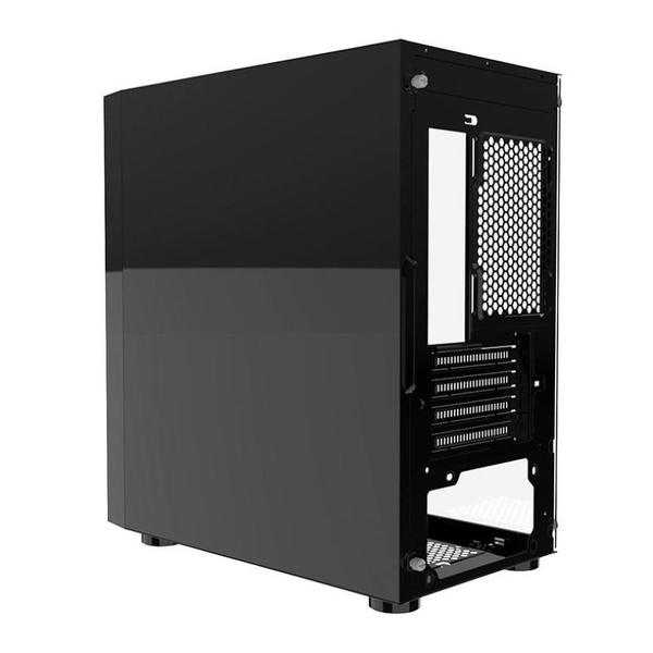 Imagem de Gabinete Gamer Alseye Ice, Mid-Tower, Lateral de Vidro, Preto, ICE-BK