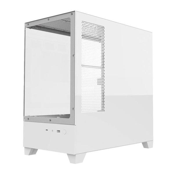 Gabinete Gamer Alseye Rider, Mid-Tower, Lateral de Vidro, Branco, RIDER-W Imagem de Gabinete Gamer Alseye Rider, Mid-Tower, Lateral de Vidro, Branco, RIDER-W