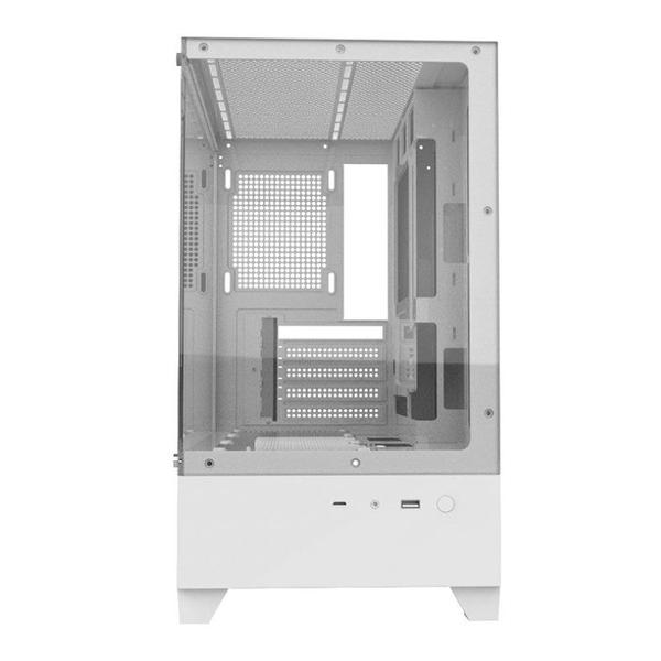 Gabinete Gamer Alseye Rider, Mid-Tower, Lateral de Vidro, Branco, RIDER-W Imagem de Gabinete Gamer Alseye Rider, Mid-Tower, Lateral de Vidro, Branco, RIDER-W
