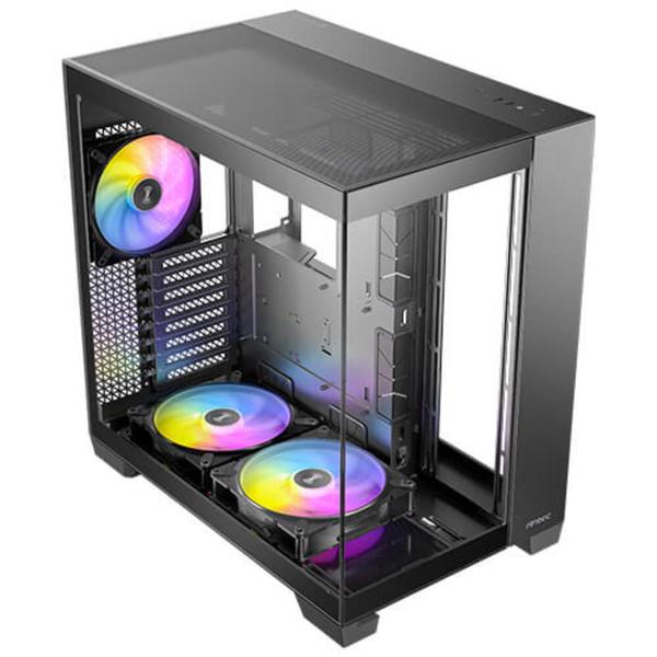 Imagem de Gabinete Gamer ANTEC C8 ARGB Lateral Vidro Temperado MICRO-ATX/ATX/MINI-ITX/E-ATX 3 FANS 120MM AR