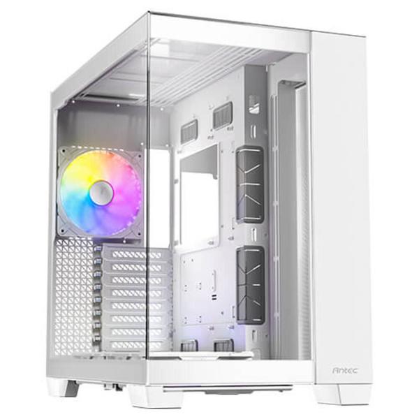 Imagem de Gabinete Gamer ANTEC C8 ARGB White Lateral Vidro Temperado 4MM E-ATX/ATX/M-ATX/ITX 2 FANS 120MM B