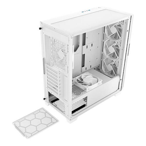 Imagem de Gabinete Gamer ANTEC DF700 FLUX White Lateral Vidro Temperado Micro ATX/MINI ITX/ATX 3 FANS ARB