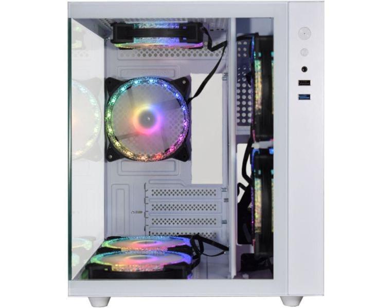 Imagem de Gabinete Gamer Aquário Micro CG-W2SB Micro Atx Branco K-mex