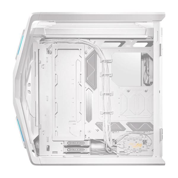 Gabinete Gamer ASUS ROG Hyperion GR701, Full Tower, E-ATX, Lateral em Vidro Temperado, 4x Cooler Fan, Branco - 90DC00F3-B30000 Imagem de Gabinete Gamer ASUS ROG Hyperion GR701, Full Tower, E-ATX, Lateral em Vidro Temperado, 4x Cooler Fan, Branco - 90DC00F3-B30000