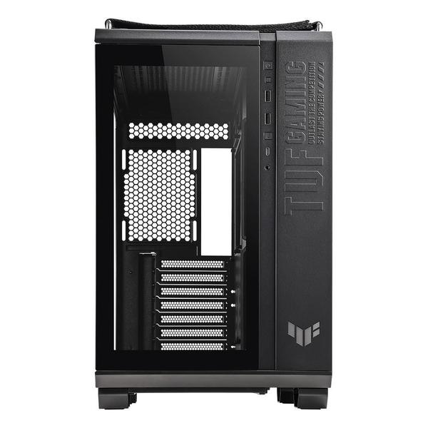 Imagem de Gabinete Gamer Asus TUF Gaming GT502, Mid Tower, ATX, Frontal e Lateral em Vidro Temperado, Preto - 90DC0090-B00000