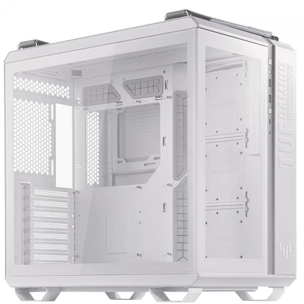 Imagem de Gabinete Gamer Asus TUF GT502 Case-White, Mid Tower, Vidro Temperado, ATX, Branco