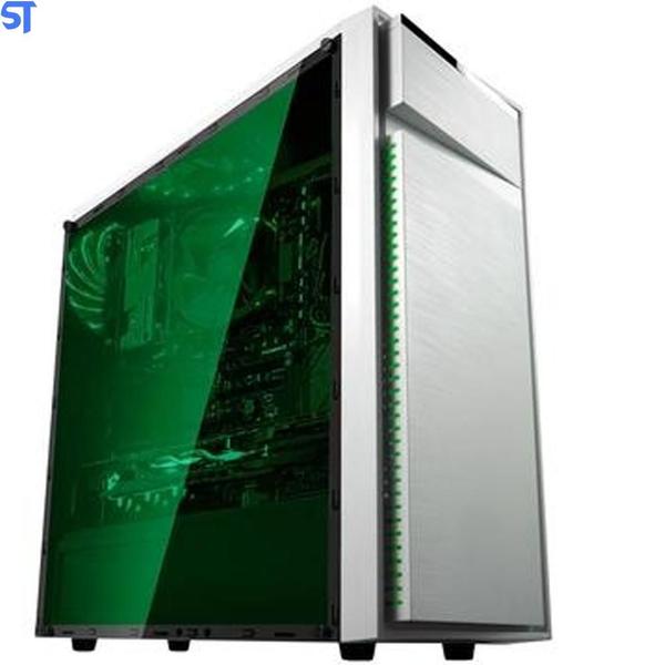 Imagem de Gabinete Gamer Bg-015 Branco Bluecase - Sem Fonte / Usb 3.0