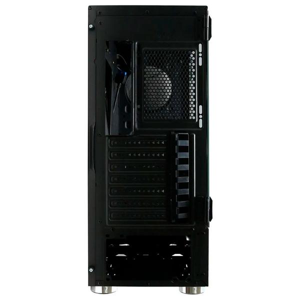 Imagem de Gabinete Gamer BG-025 Bluecase, Lateral Vidro Temperado, Mid Tower, S/FTE, USB 3.0, Preto