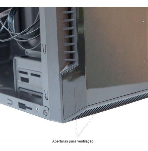 Imagem de Gabinete Gamer BrazilPC Bpc-C3147 Lateral de Vidro Com Garantia