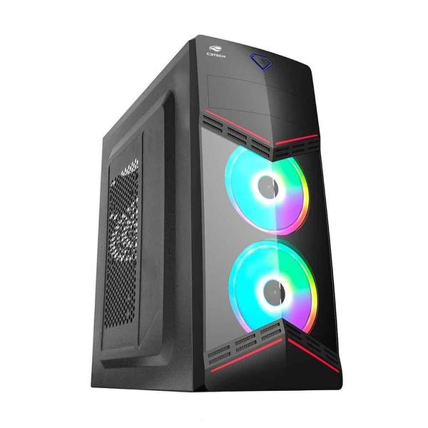 Imagem de Gabinete Gamer C3tech Mt-g90bk S/fonte