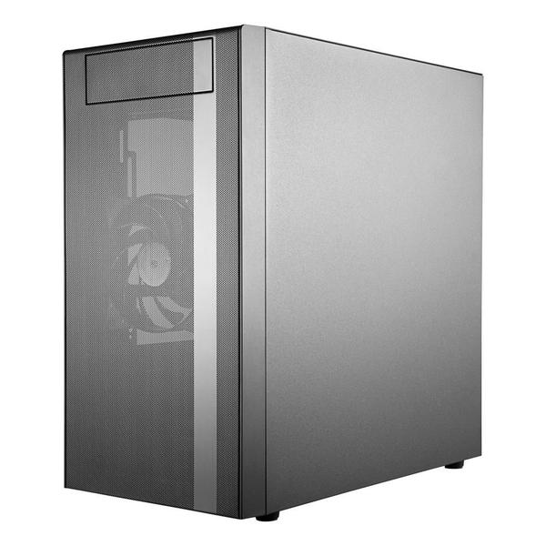 Imagem de Gabinete Gamer Cooler Master MasterBox NR400, Mini ITX, M-ATX, Lateral em Vidro Temperado, Com 2 Ventoinhas, Preto - MCB-NR400-KG5N-S00