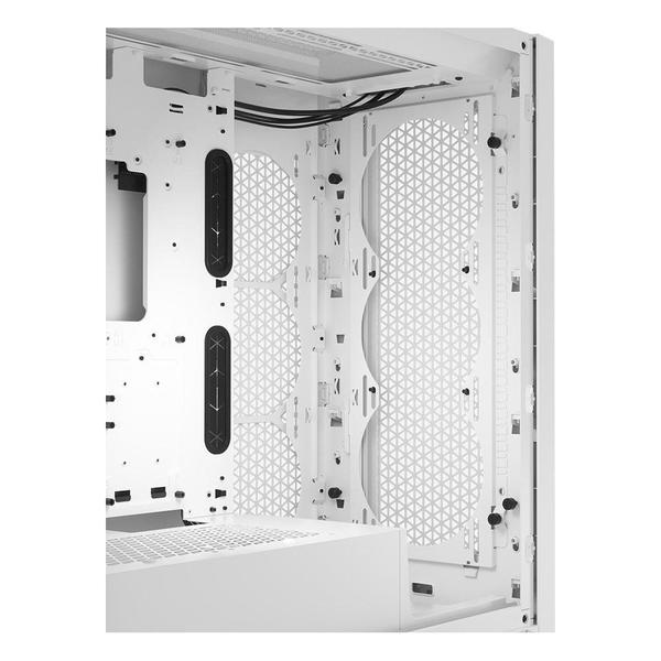 Imagem de Gabinete Gamer Corsair 5000D AIRFLOW CORE Tempered Glass Mid-Tower, Branco - CC-9011262-WW