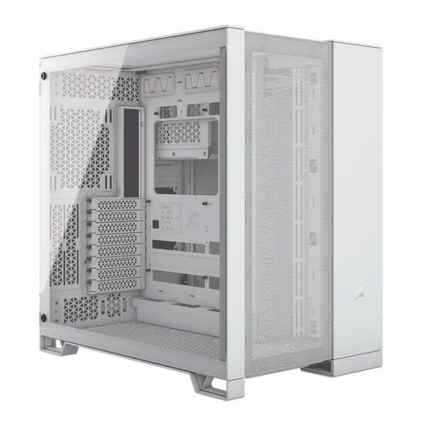 Imagem de Gabinete Gamer Corsair 6500D Airflow, Mid-Tower, Lateral de Vidro, Branco, CC-9011260-WW