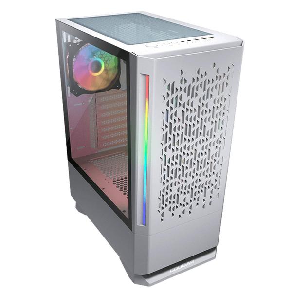 Imagem de Gabinete Gamer Cougar Mx430 Air Rgb, Mid Tower, Vidro