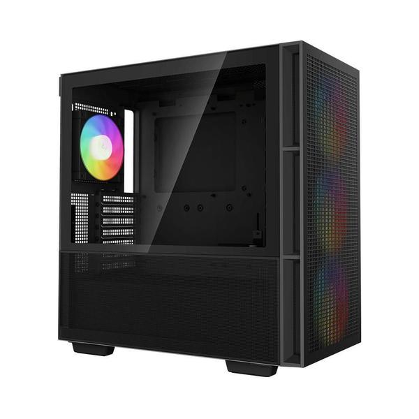 Imagem de Gabinete Gamer Deepcool Ch560 Bk Argb Mid Tower Vidro Preto