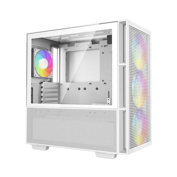 Imagem de Gabinete Gamer Deepcool CH560 WH ARGB Mid Tower Vidro Branco