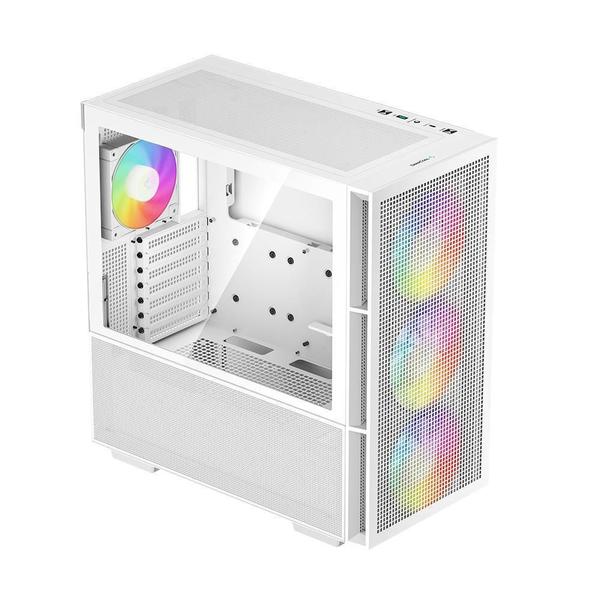 Imagem de Gabinete Gamer Deepcool Ch560 Wh Argb Mid Tower Vidro Branco