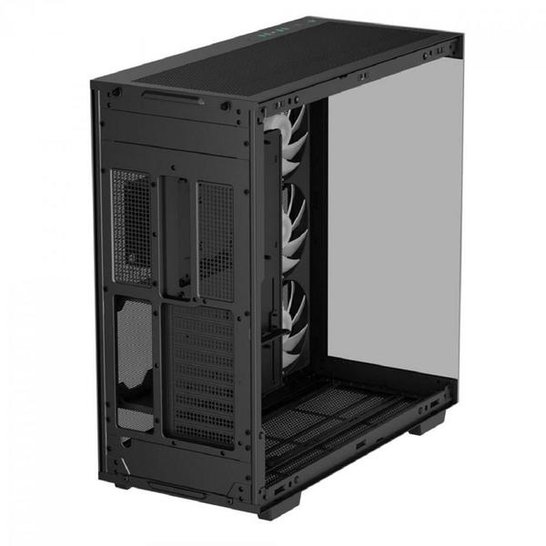 Imagem de Gabinete Gamer DeepCool CH780, Full Tower, Vidro Temperado, Sem Fonte, Com 3 Fans, ARGB, Preto