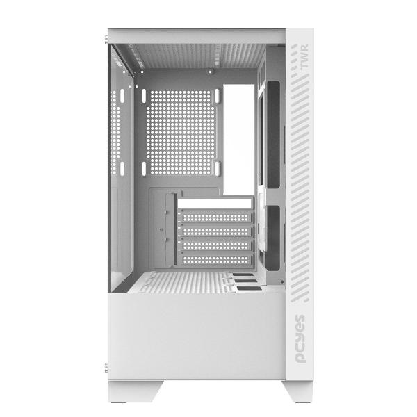 Imagem de Gabinete Gamer Forcefield TWR White GHOST- GFFTWRWG