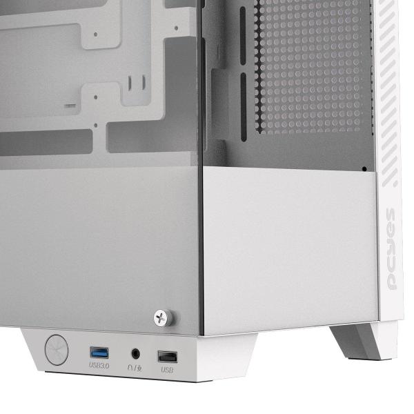 Imagem de Gabinete Gamer Forcefield TWR White GHOST- GFFTWRWG