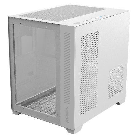 Imagem de Gabinete Gamer Forcefield White Ghost - Frontal E Lateral Em Vidro - Pcyes - Gffwgp