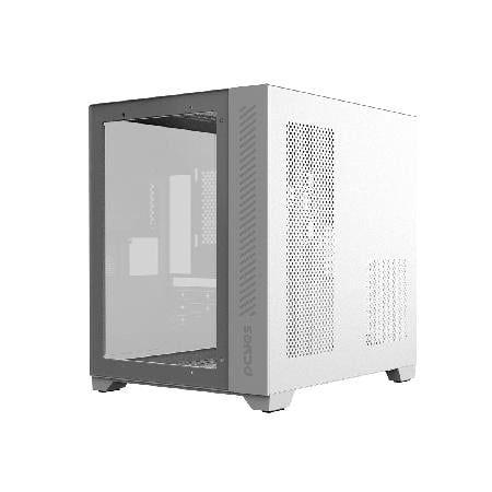 Imagem de Gabinete Gamer Forcefield White Ghost - Frontal E Lateral Em Vidro - Pcyes - Gffwgp