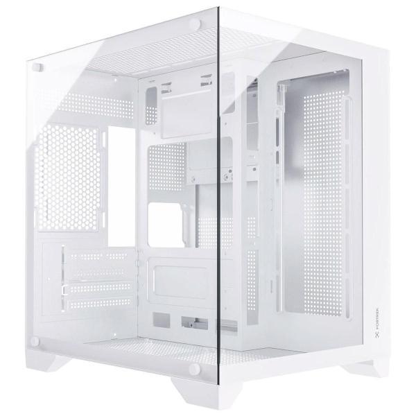 Gabinete Gamer Fortrek Clarity, Atx, Vidro, Branco- 83457 Gabinete Gamer Fortrek Clarity, Atx, Vidro, Branco- 83457