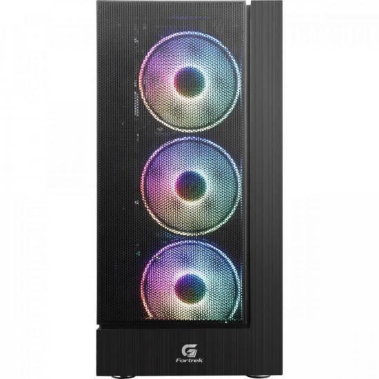 Imagem de Gabinete Gamer Fortrek Cruiser Mid Tower RGB Preto