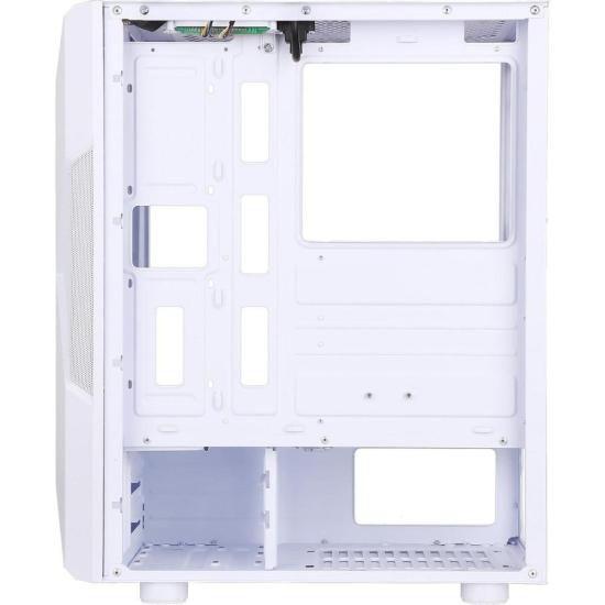 Imagem de Gabinete Gamer Fortrek Holt Branco RGB Estilo e Desempenho Suporta Cooler de até 154mm