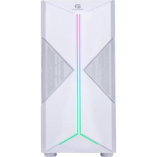 Imagem de Gabinete Gamer Fortrek Holt Mid Tower RGB Branco