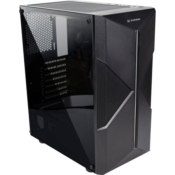 Imagem de Gabinete Gamer Fortrek Holt Mid Tower RGB Preto