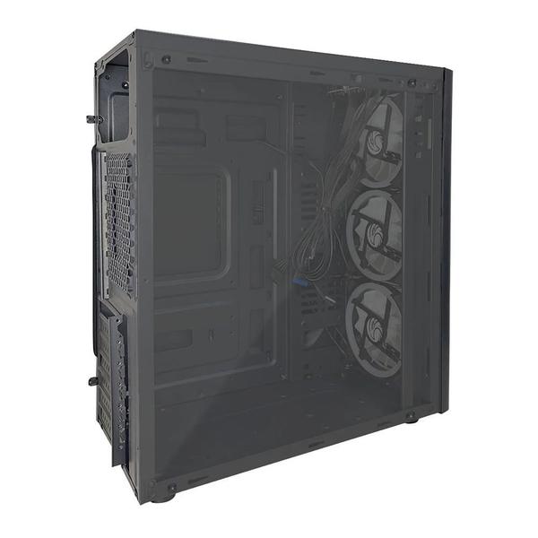 Imagem de Gabinete Gamer Frontal e Lateral de Acrílico, Usb, Áudio com Garantia - Bpc-c2-2901