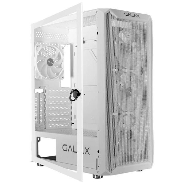 Imagem de Gabinete Gamer Galax Revolution 07, Lateral Em Vidro, Branco