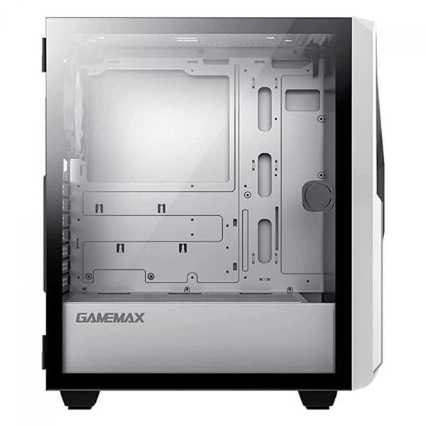 Imagem de Gabinete Gamer Gamemax Revolt, Mid Tower - Branco