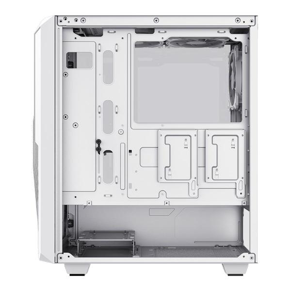 Imagem de Gabinete Gamer Gamemax Revolt, Vidro Temperado, 3x Fans ARGB, Branco