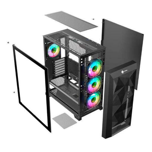 Imagem de Gabinete Gamer GB1770 Hayom ATX - 375mm GPU, 330x180x425